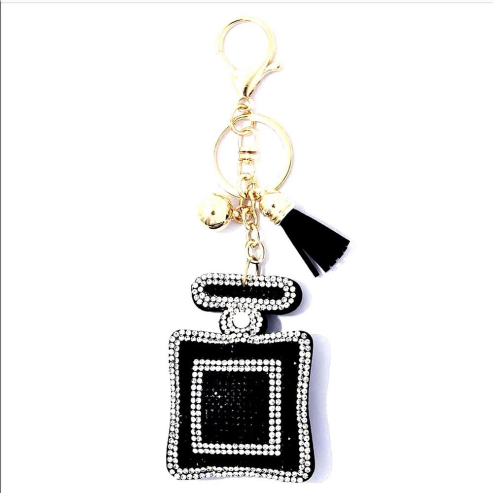 Puffy Keychain Purse Charm